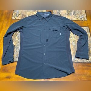 Columbia long sleeve button down hiking fishing shirt L XL